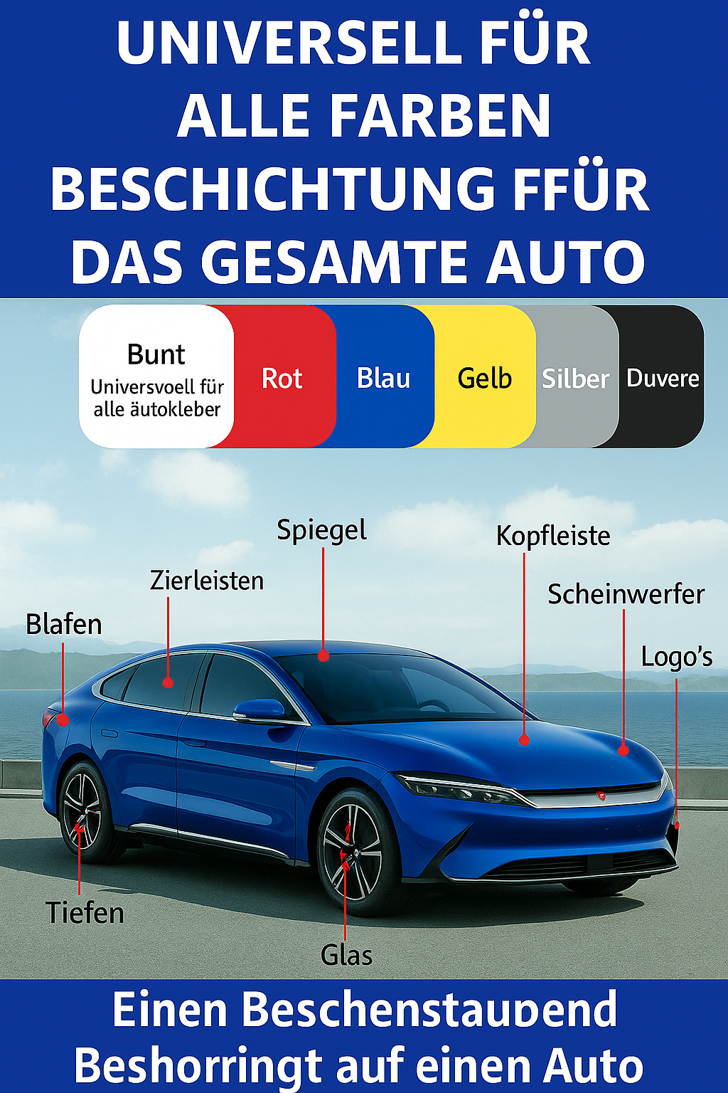 SOPAMI Lackschutzspray – Dauerhafte Beschichtung für Autos