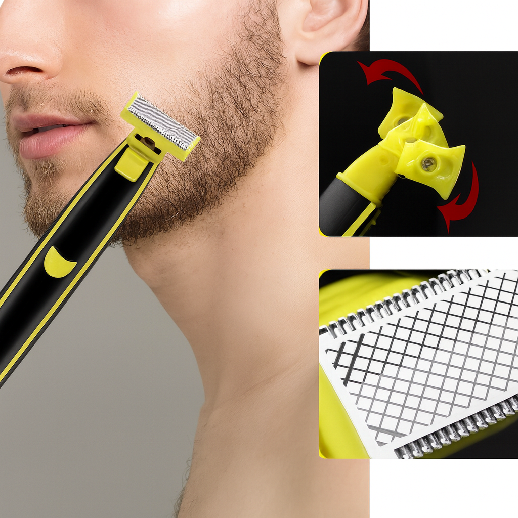 SAFECUT – HUDVÄNLIG RAKAPPARAT FÖR KROPP & ANSIKTE UTAN SKÄRSÅR