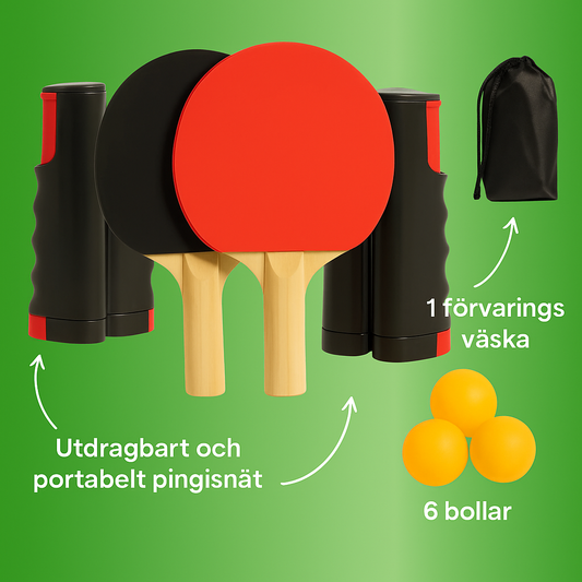 BordPingis Pro™ – Gör vilket bord som helst till en spelplan