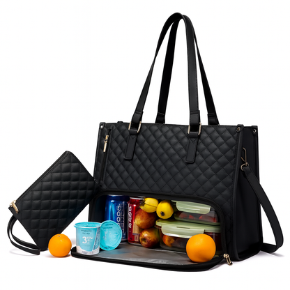 CoolBag Elegance™ – Ser ut som en handväska, kyler som en box