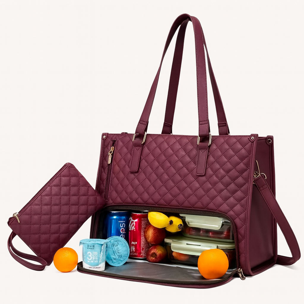 CoolBag Elegance™ – Ser ut som en handväska, kyler som en box