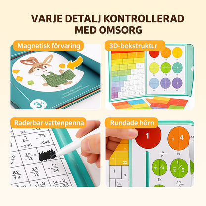 Magnetiskt Mattepussel™ – Se, rör och förstå matte på riktigt