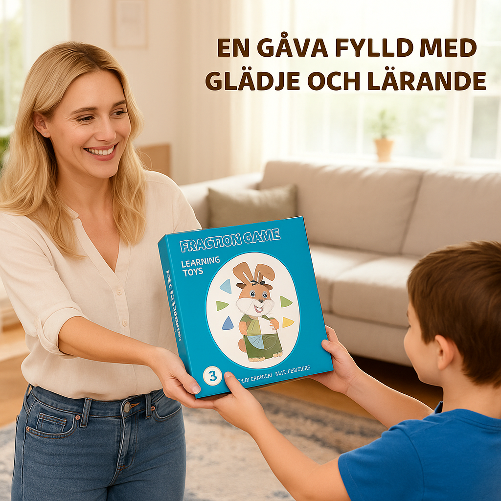 Magnetiskt Mattepussel™ – Se, rör och förstå matte på riktigt