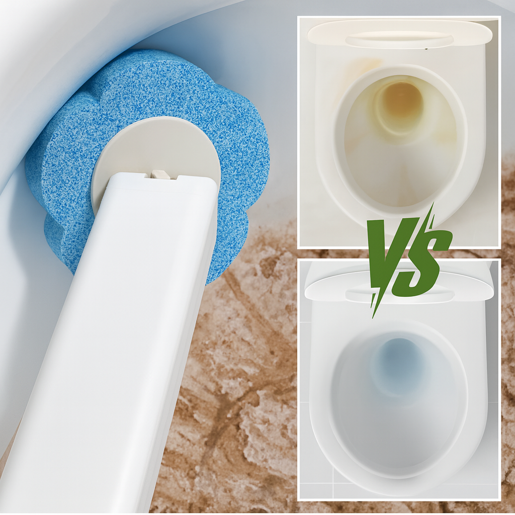 CleanFlush™ – Engångs-toalettborste utan kontakt