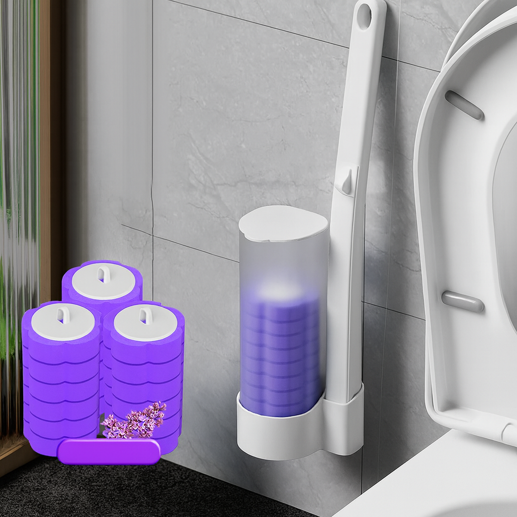 CleanFlush™ – Engångs-toalettborste utan kontakt