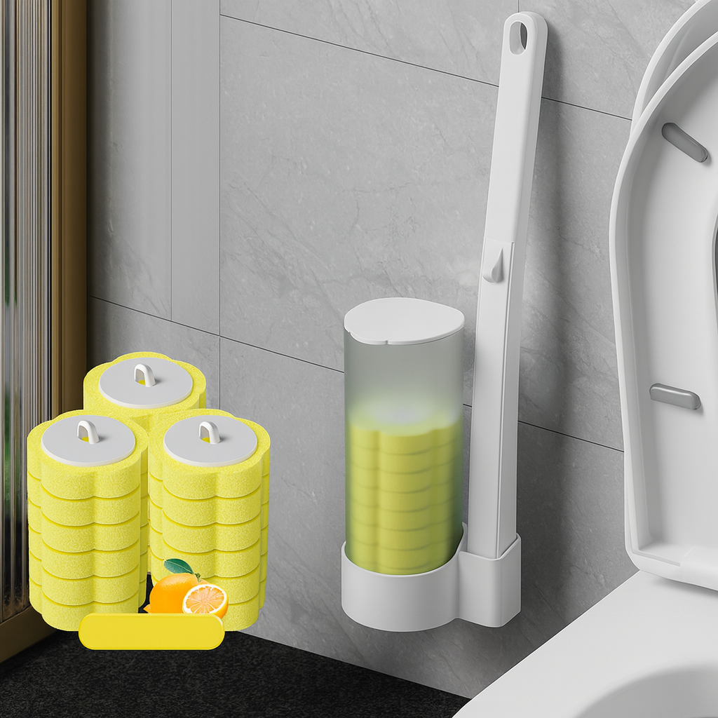 CleanFlush™ – Engångs-toalettborste utan kontakt