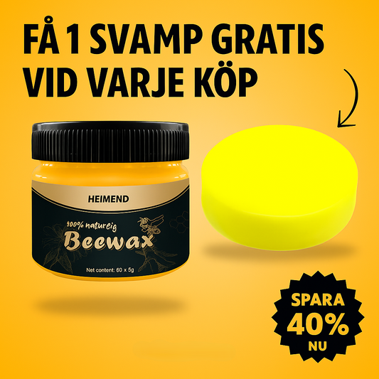 BeewaxGleam™ – Återställ träets lyster på minuter
