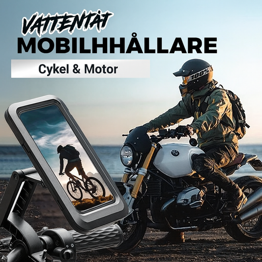 Universellt vattentätt telefonfäste för cykel och motorcykel
