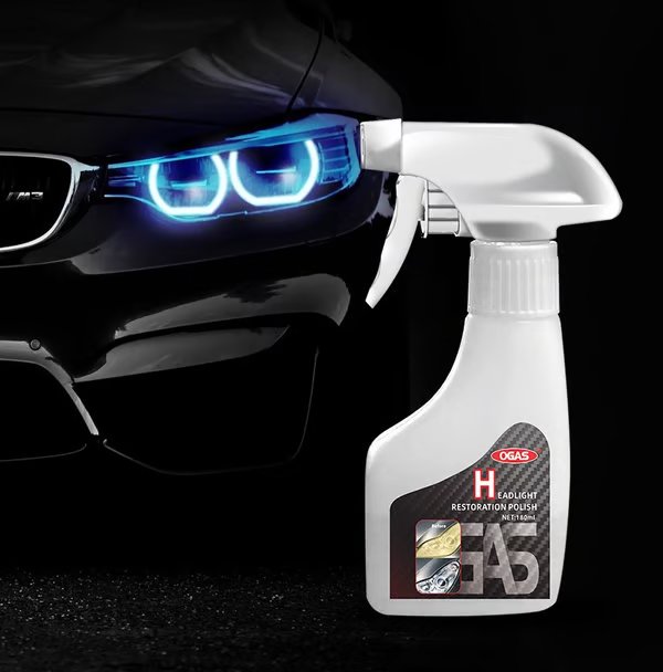 Automotive Headlamp Restoration Fluid Kit