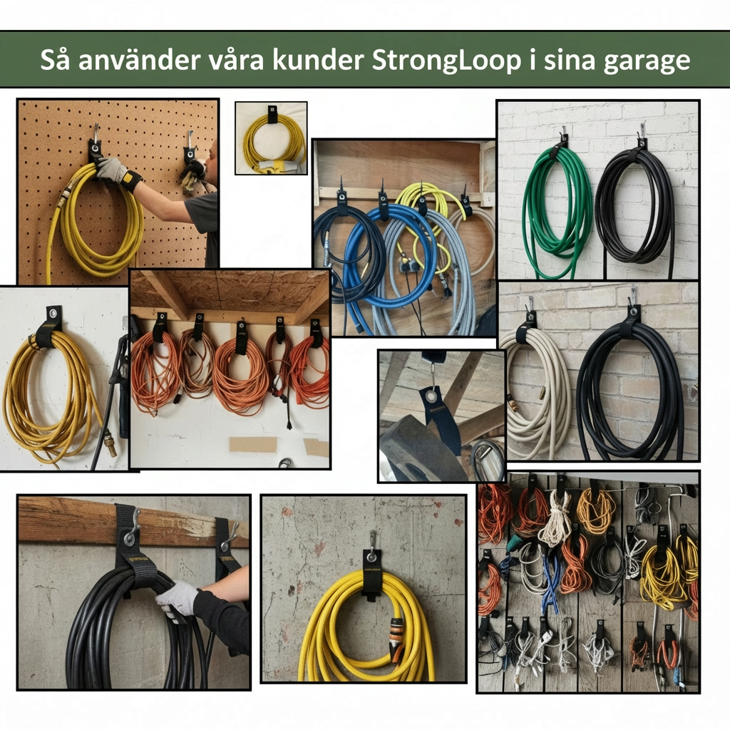 KraftÖgla™ – Håller 16 kg och frigör golvyta