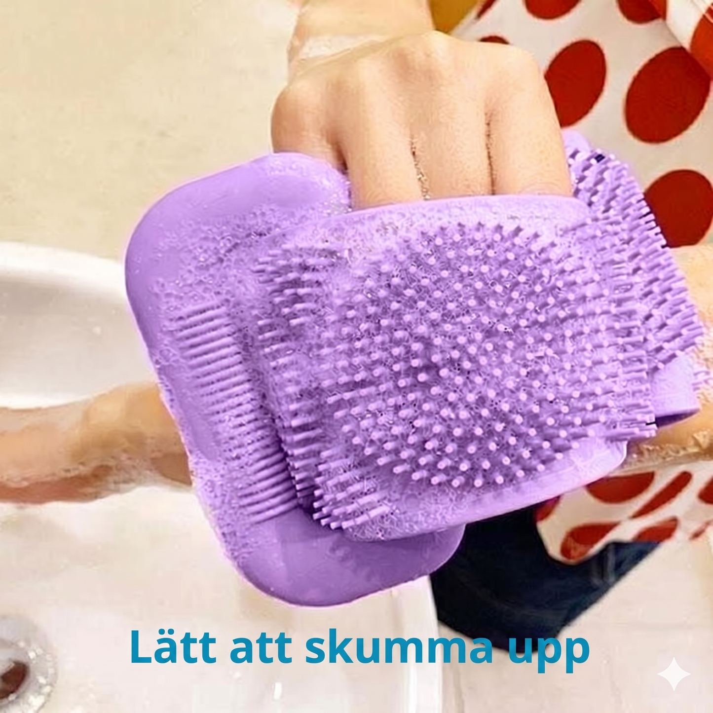 FlexiSkrubb – Nå hela ryggen enkelt