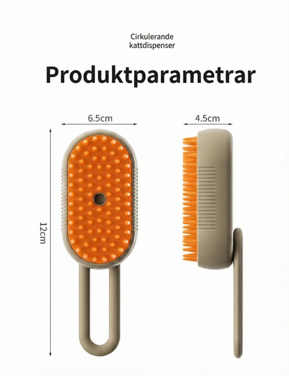 SteamSpa™ – 3-i-1 ångborste mot flygande hår