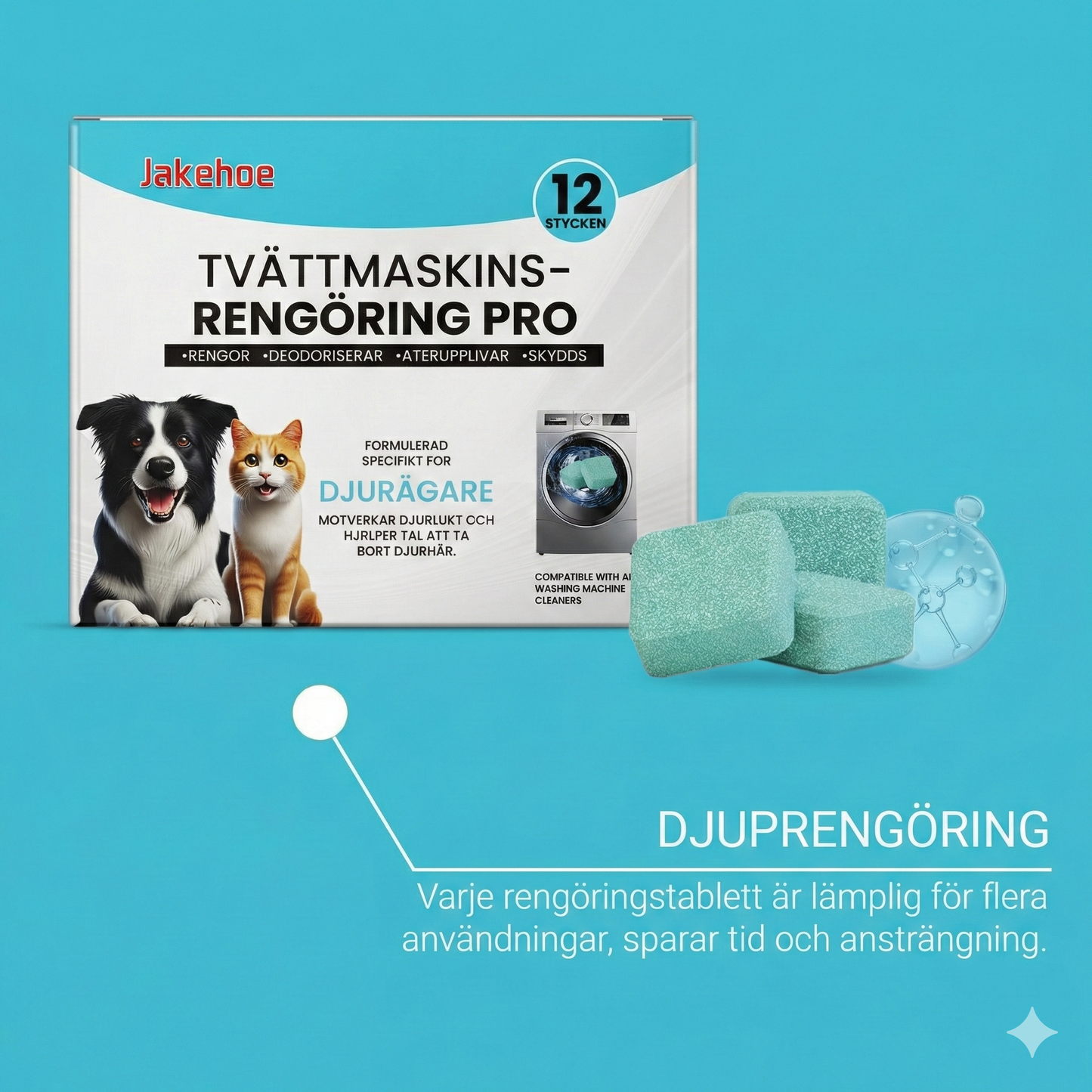 WashDetox™ – Djuprengöring som eliminerar lukt och bakterier