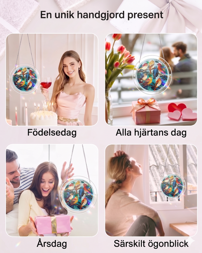 SolFågel – Magisk regnbågseffekt