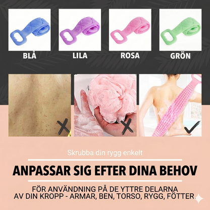 FlexiSkrubb – Nå hela ryggen enkelt