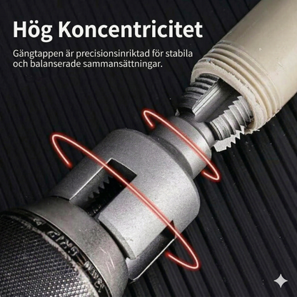 ProGänga™ – Robust gängverktyg i härdat kolstål