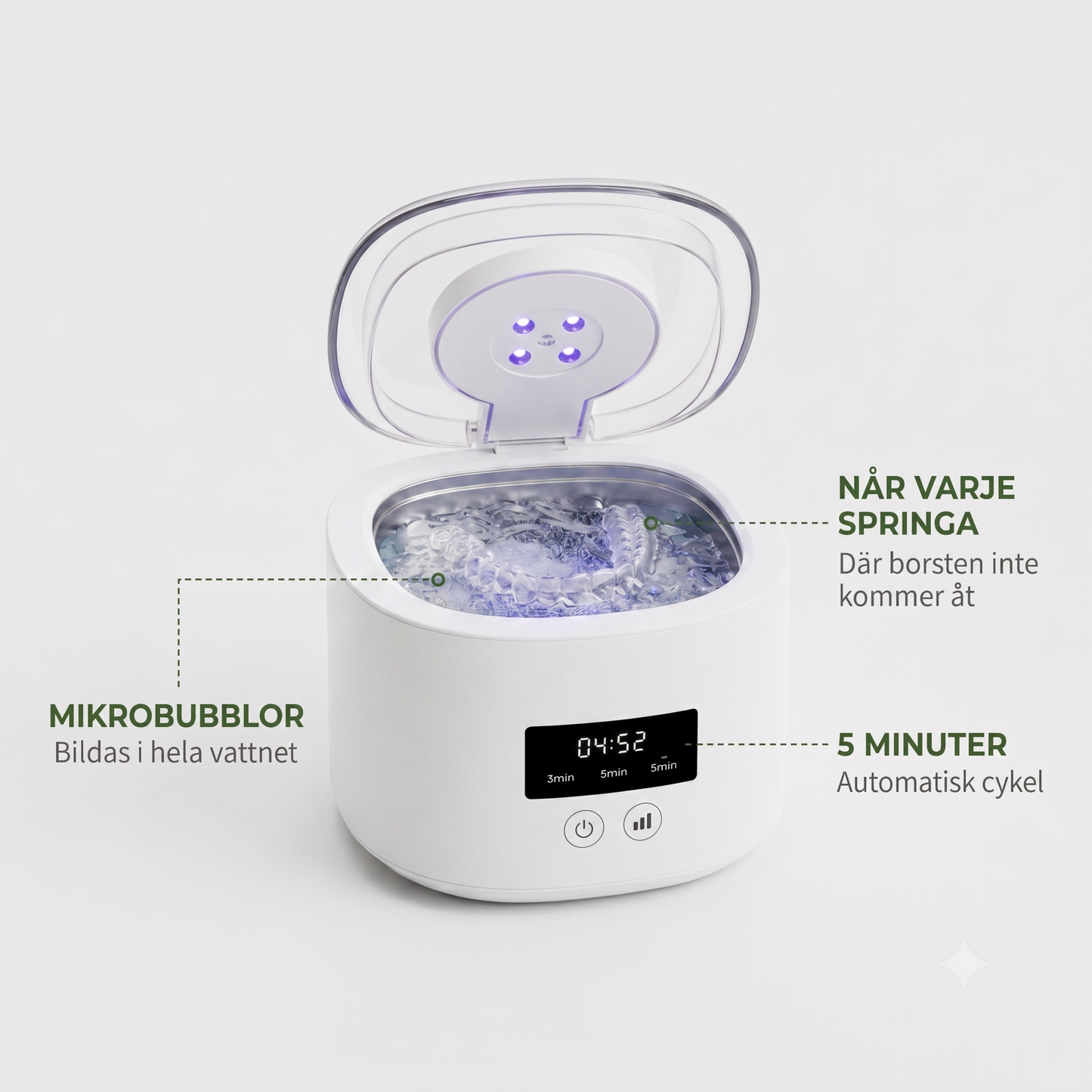 ClearSmile – Trådlös och skonsam hygien