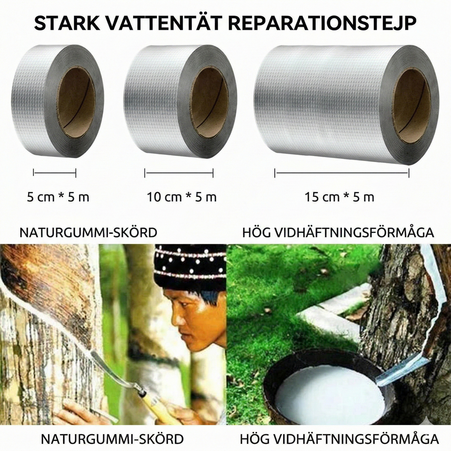 TitanTape – Vattentät och extremt tålig reparationstejp