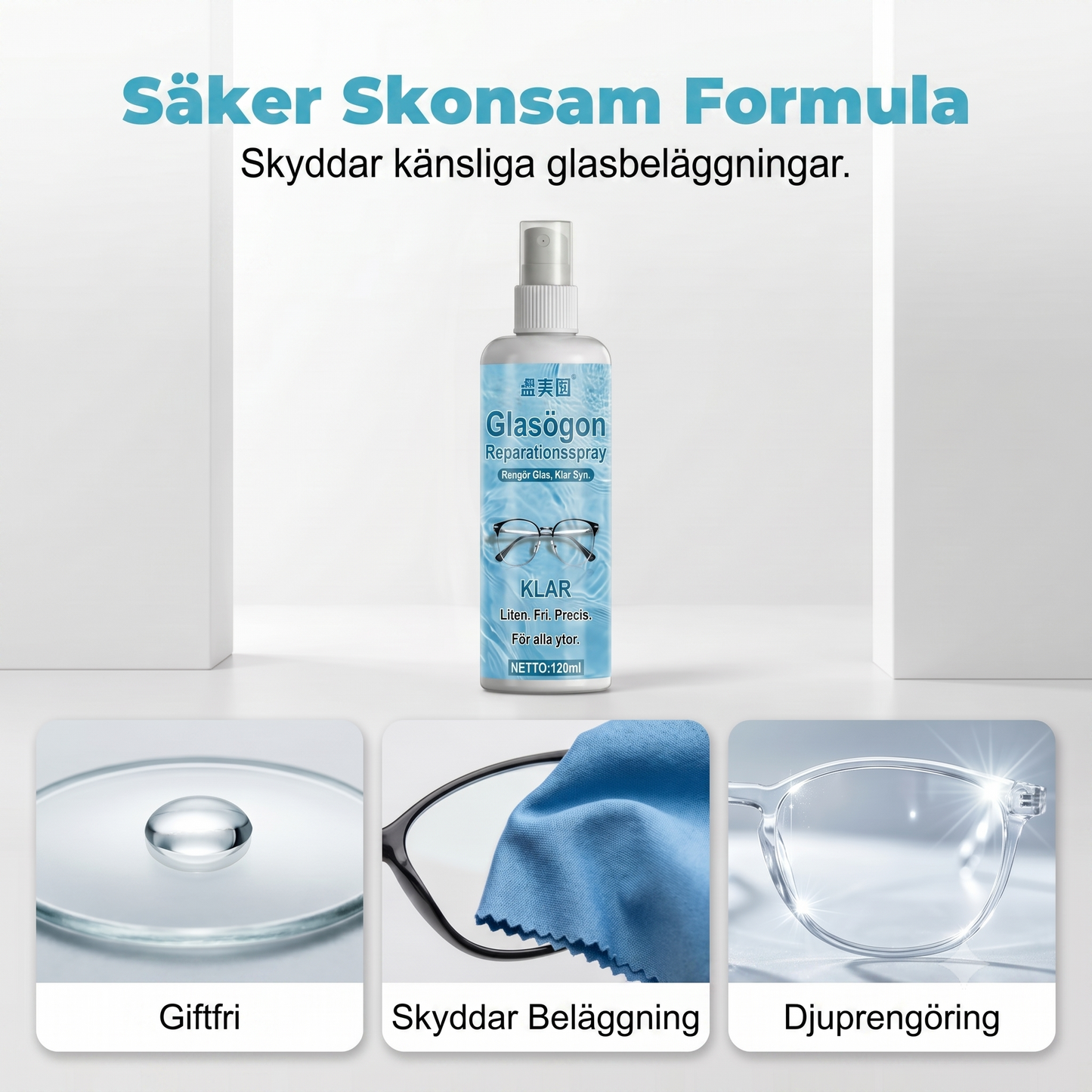 KlarGlas – För alla dina skärmar och linser