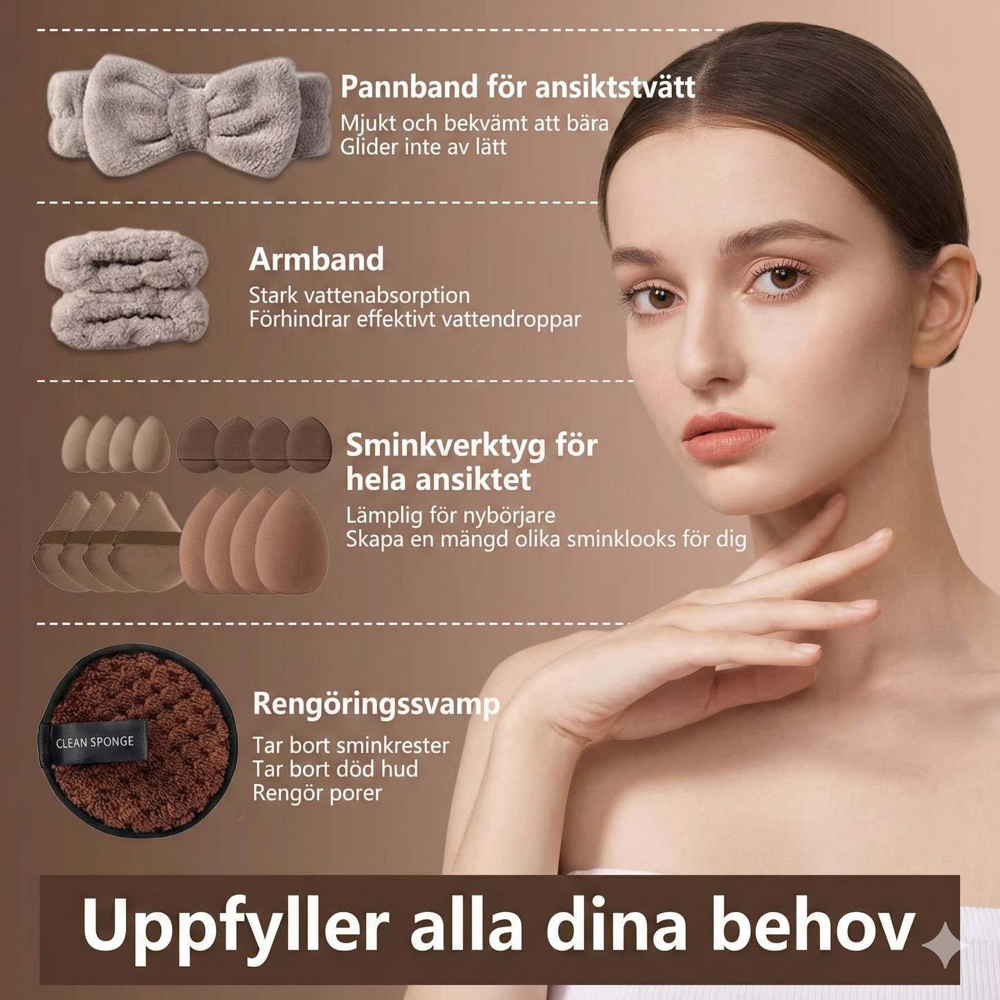 SoftBlend™ – Allt-i-ett set för en felfri makeup