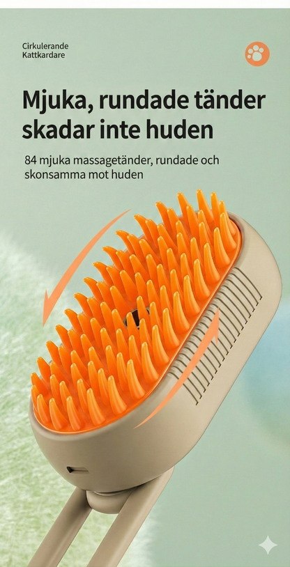 SteamSpa™ – 3-i-1 ångborste mot flygande hår