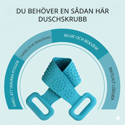 FlexiSkrubb – Nå hela ryggen enkelt