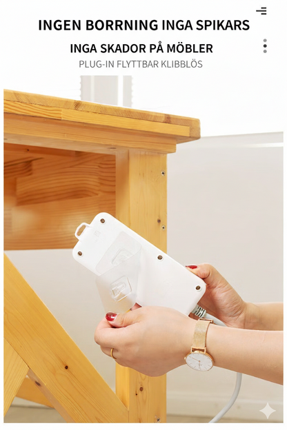 SmartSlide™ – Fäst grenuttag och teknik utan hål