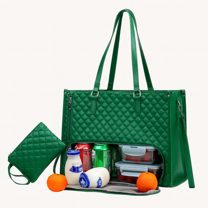 CoolBag Elegance™ – Ser ut som en handväska, kyler som en box