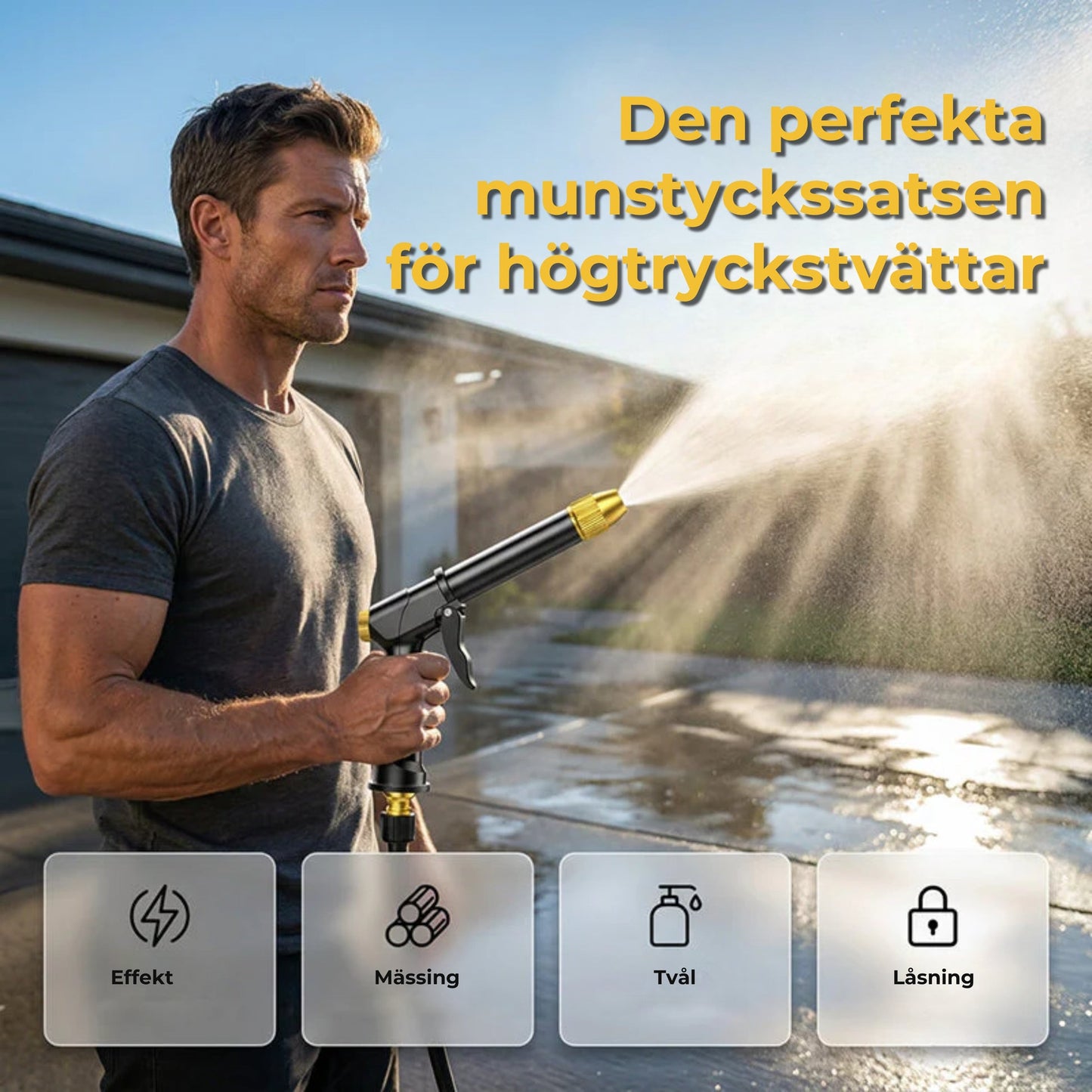 KraftSpruta – Slitstark och bekväm