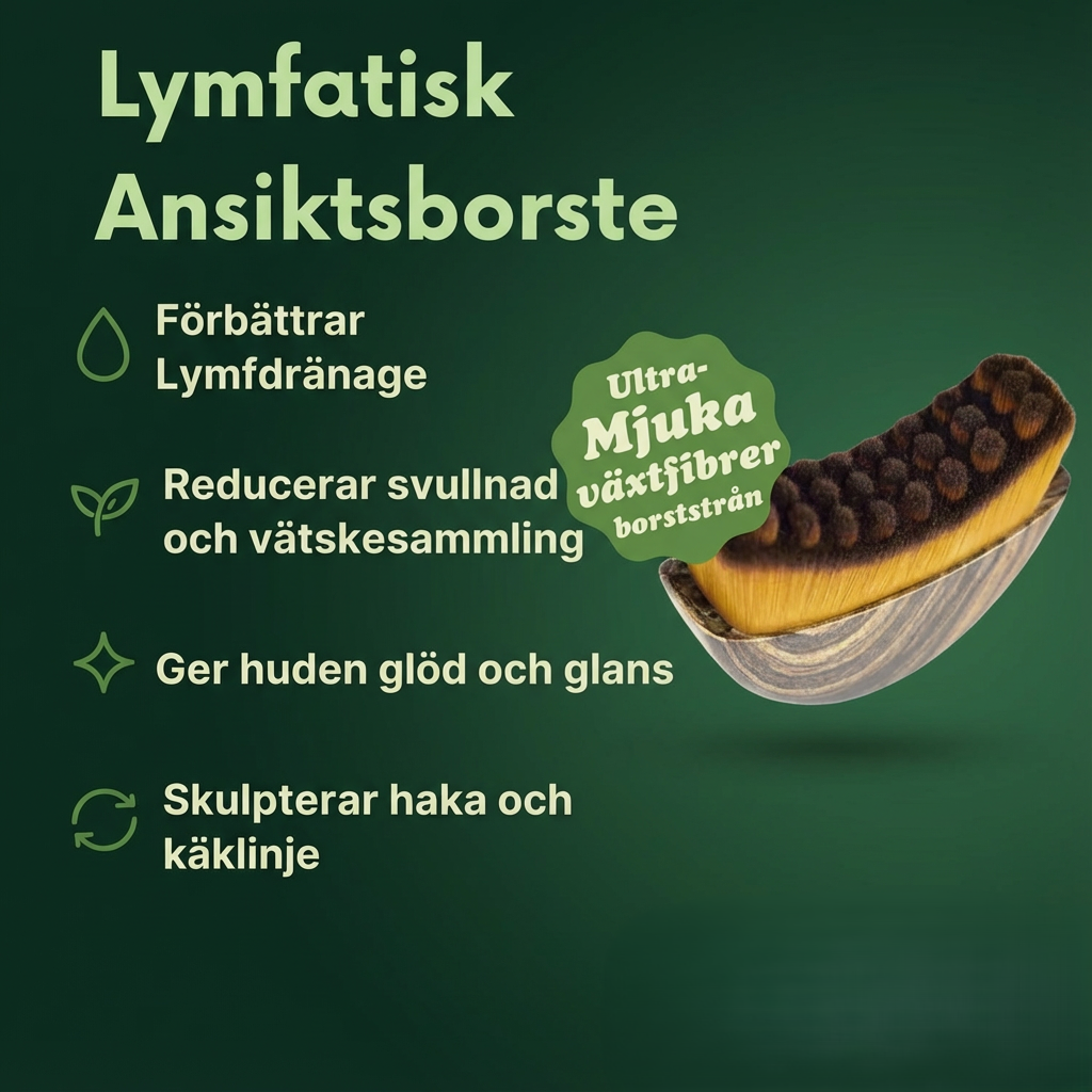LymphGlow– Ansiktsborste för naturlig skulptering & lymfdränage