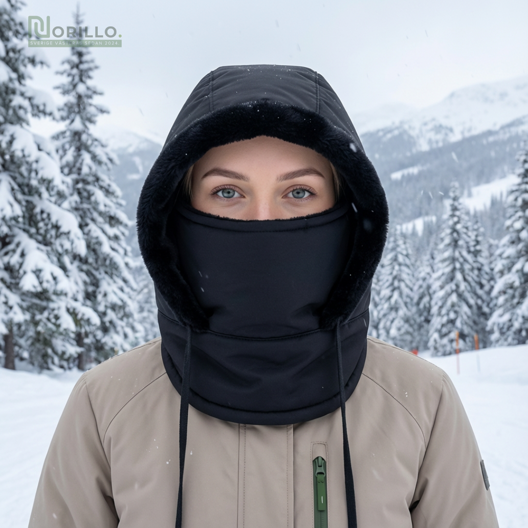 ThermoHood – Isolerande värme för ansikte och hals