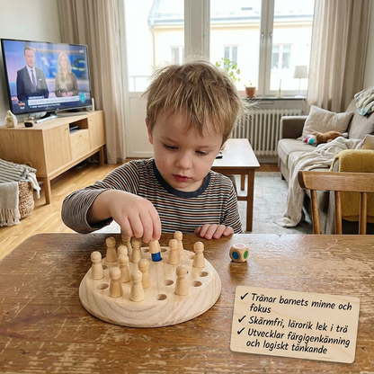 MemoryWood – Pedagogisk färgträning helt utan skärmar