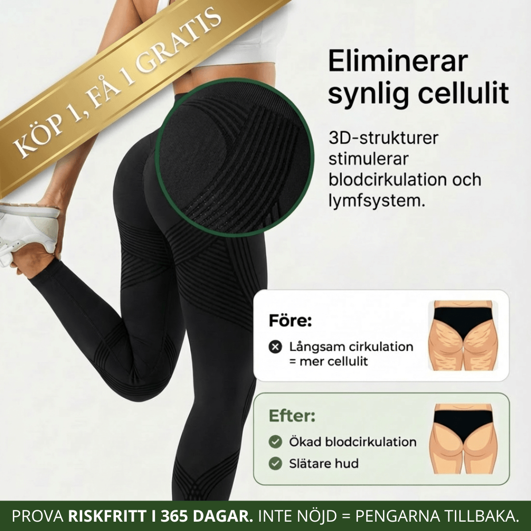 Formar, lyfter och jämnar ut – 3D Sculpt Leggings