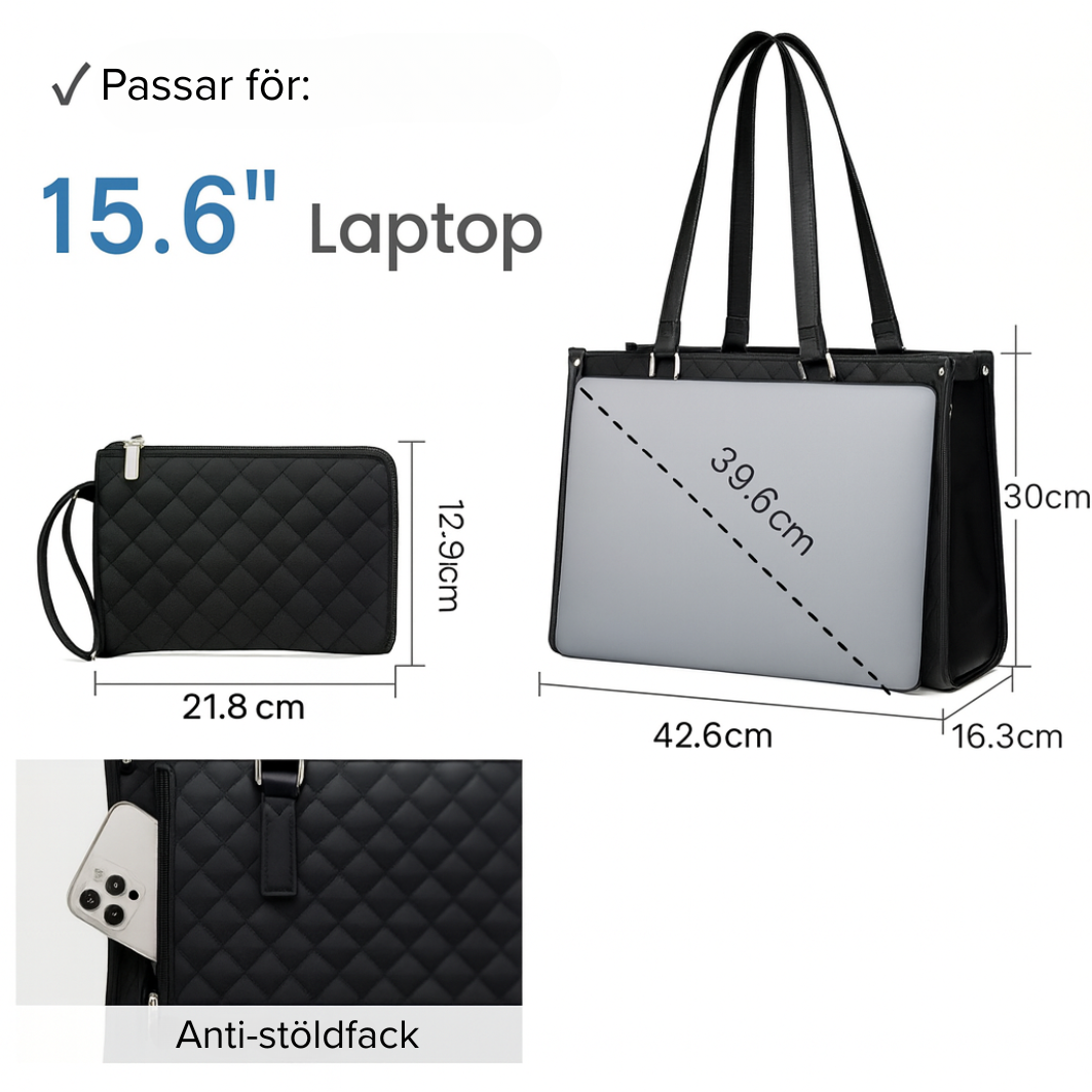 CoolBag Elegance™ – Ser ut som en handväska, kyler som en box