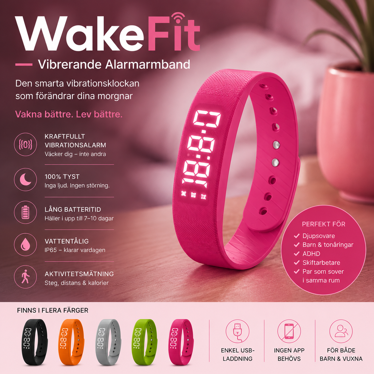 WakeFit – Smart start på dagen