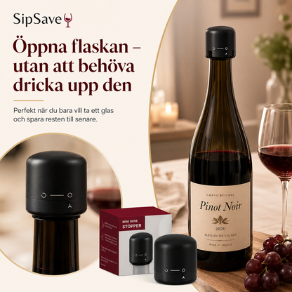 SipSave – Spara öppnade flaskor enklare