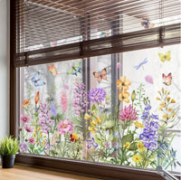 Blommor och fjärilar