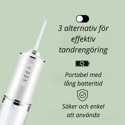 AquaDent™ – Djupgående rengöring där borsten inte räcker
