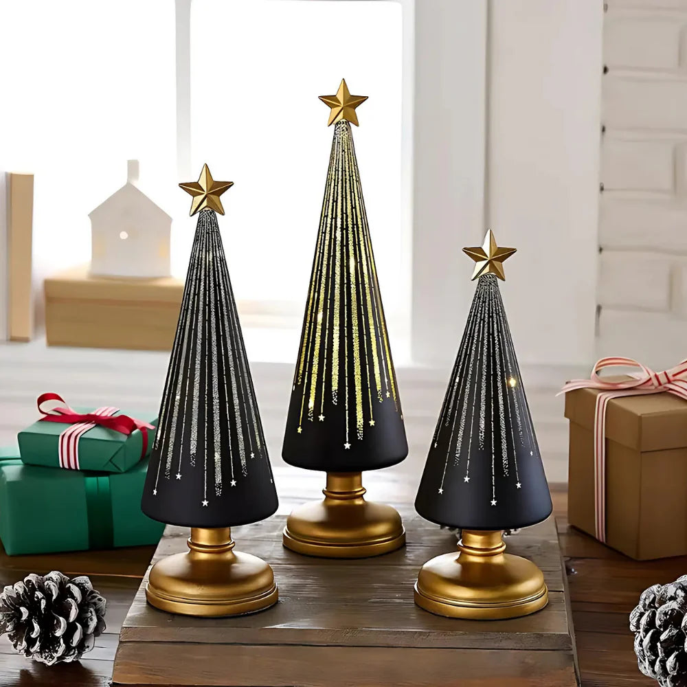 GlasJulgran™ – Ser ut som konst, lyser som magi