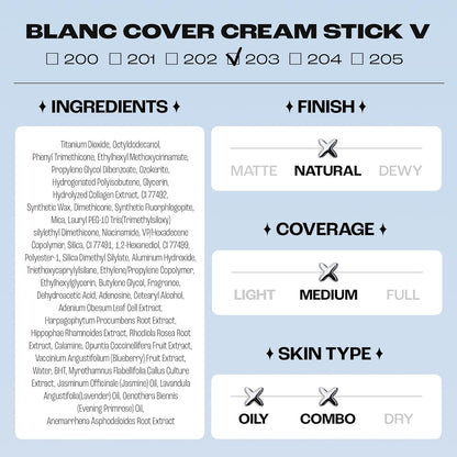 Blanc Cover Stick V - din allt-i-ett skönhetsprodukt!