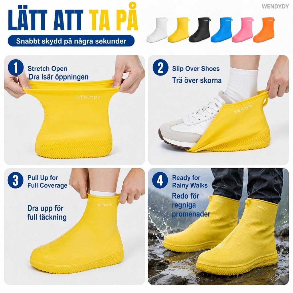 Rädda Favoritskorna – Slipp blöta fötter