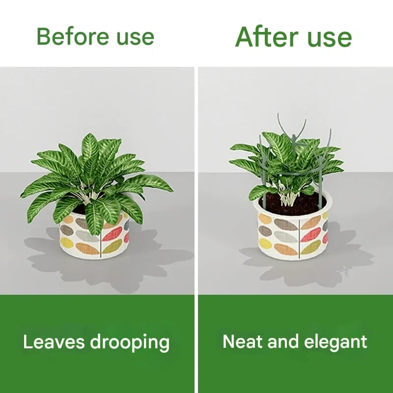 🌿Stödram för gröna växter i trädgården