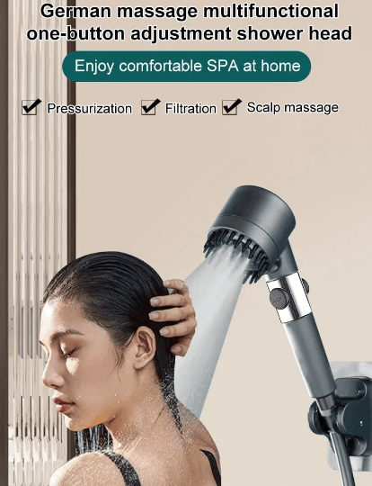 Multi-functional High Pressure Shower Head Set