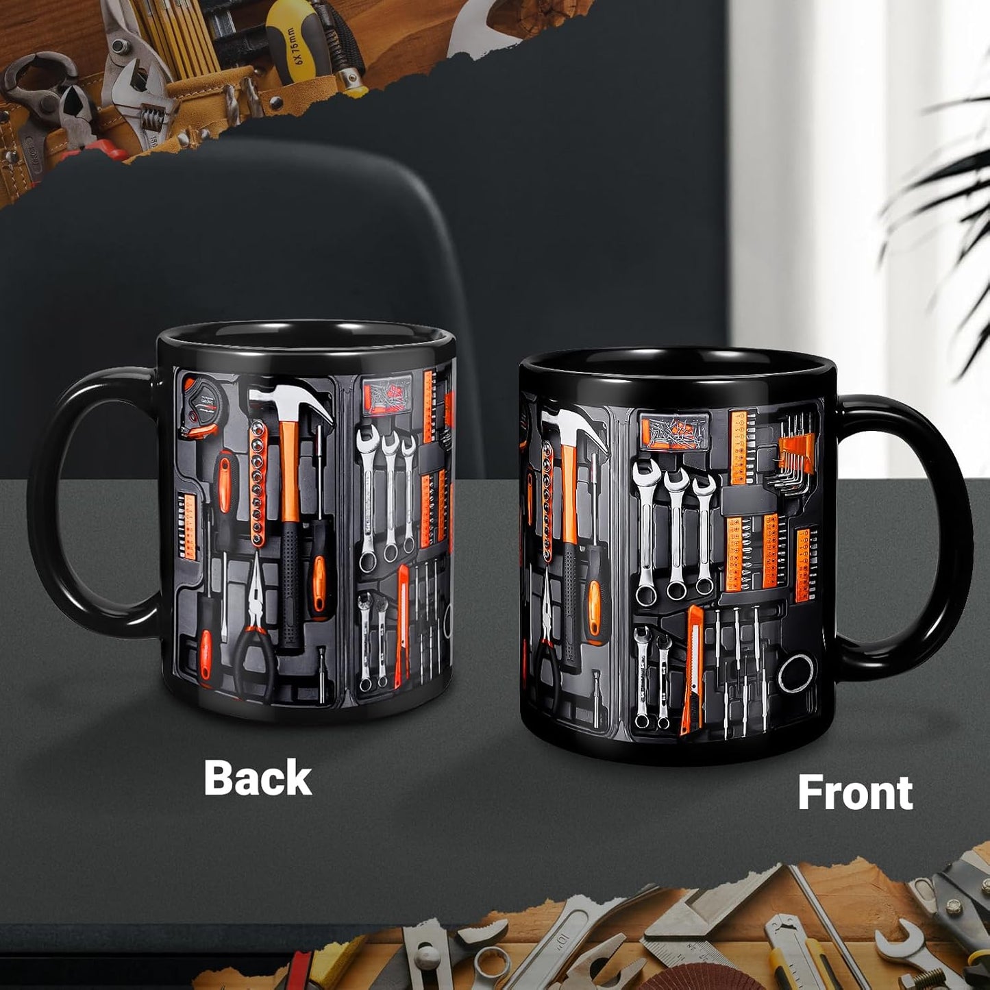VerktygsMuggen – 3D-mugg i verktygslådestil för DIY-entusiaster