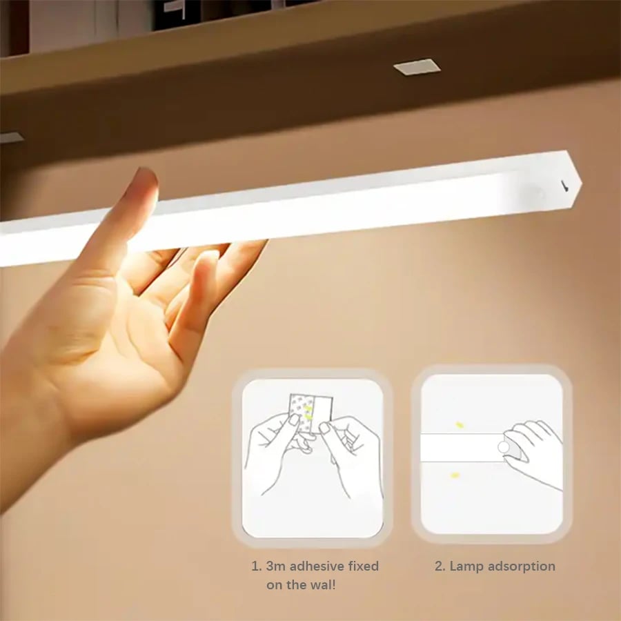 Magnetisk induktionsnattlampa – kräver ingen borrning
