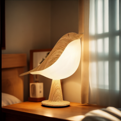 Birdlamp sänglampa / nattlampa