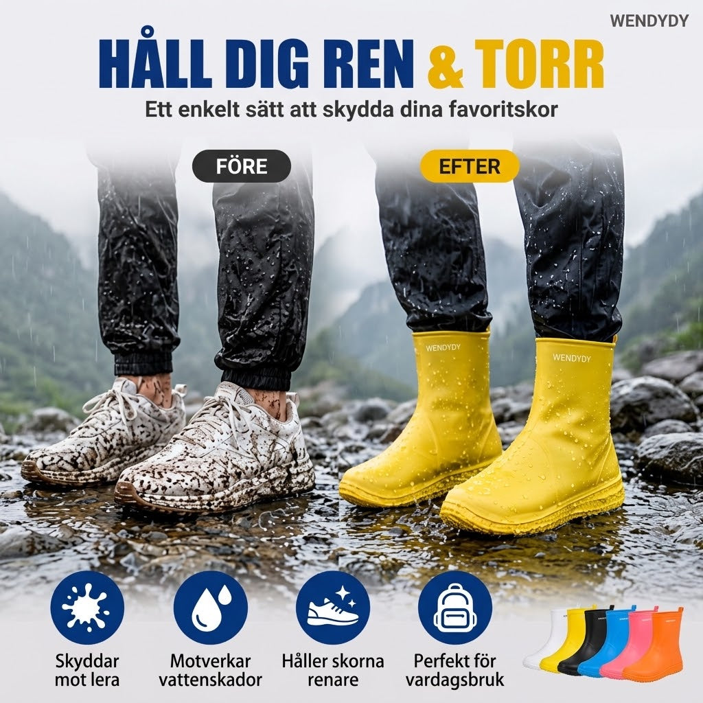 Rädda Favoritskorna – Slipp blöta fötter