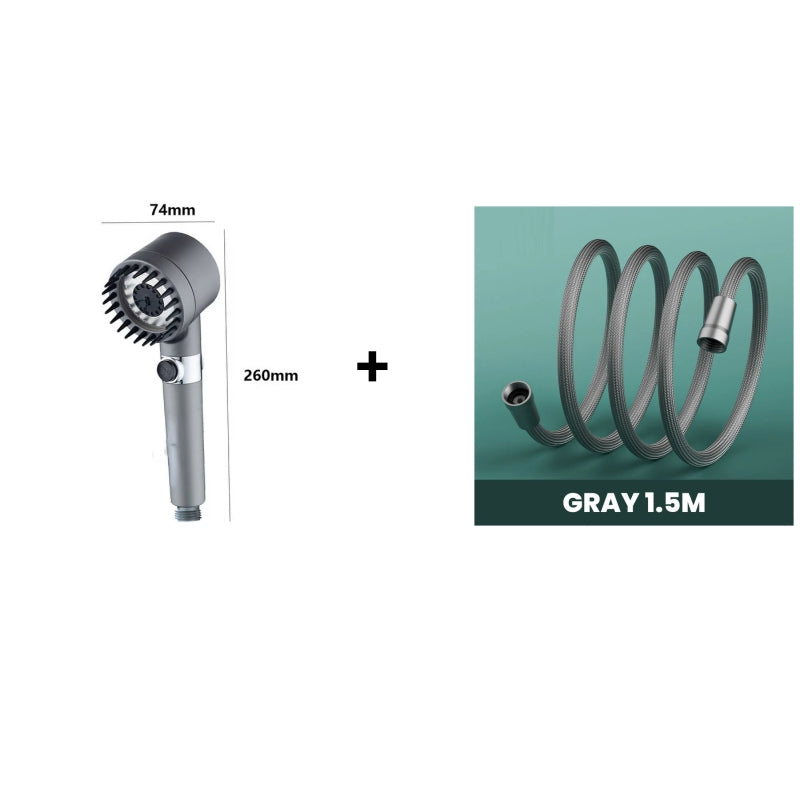 Multi-functional High Pressure Shower Head Set