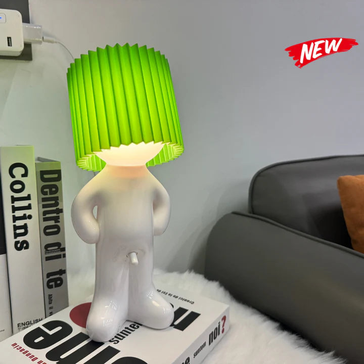 BoyGlow – Humoristisk inredningsdetalj med energismart LED