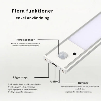 LumoStick™ – Inget borr, ingen sladd – bara ljus